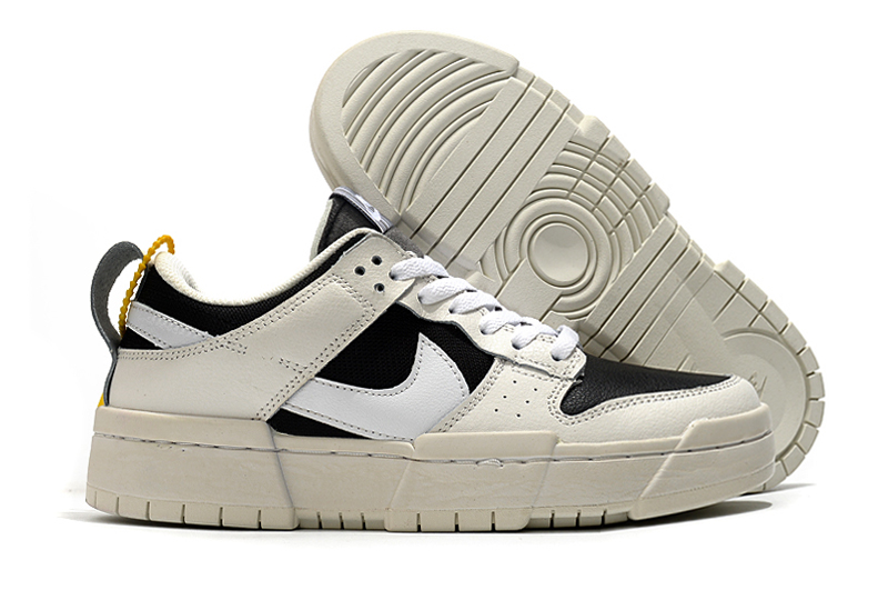 Women Nike Dunk Low Disrupt Black White Shoes